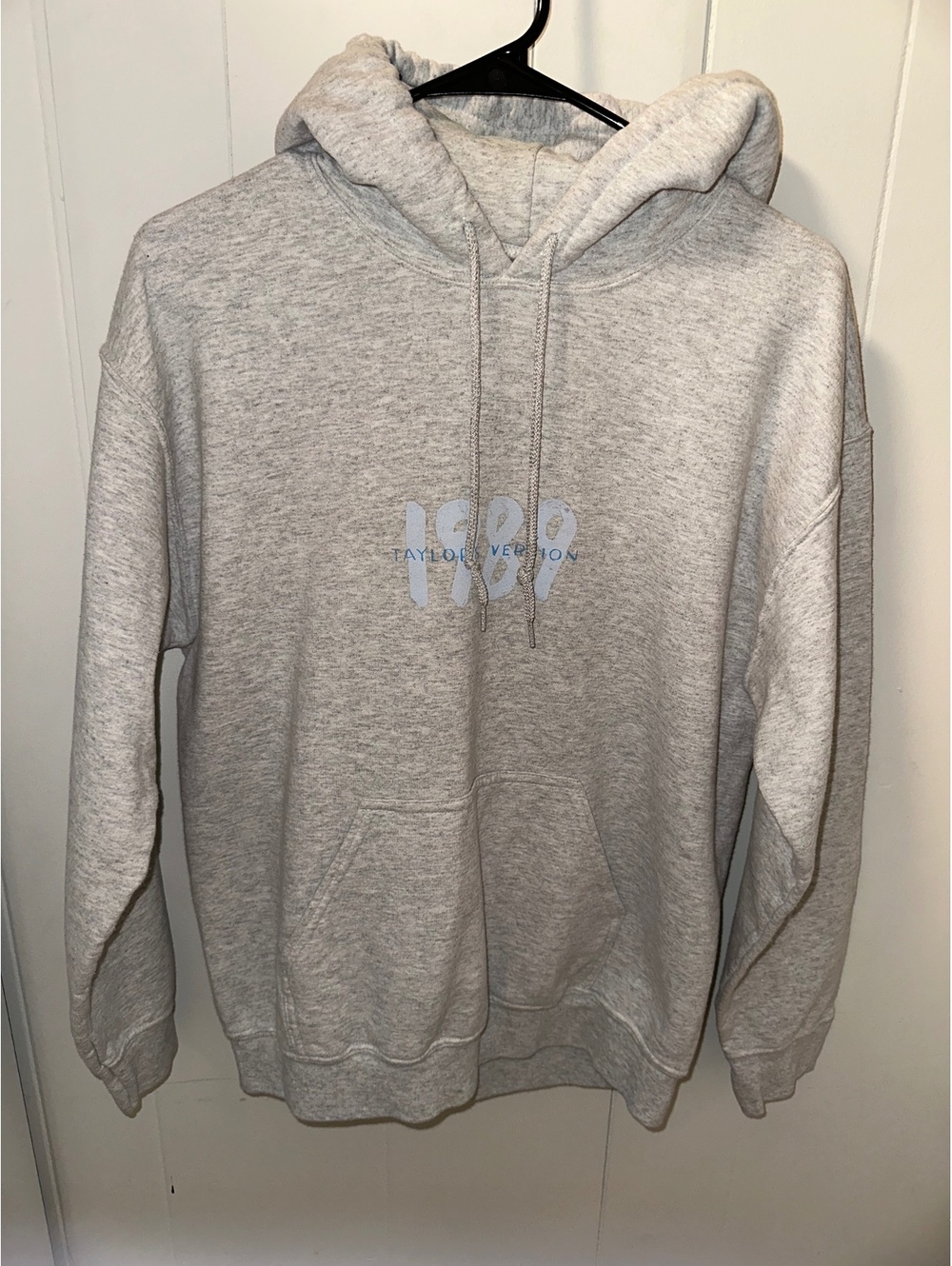 Taylor Swift 1989 Tour Hoodie Sweatshirt Gray Size L